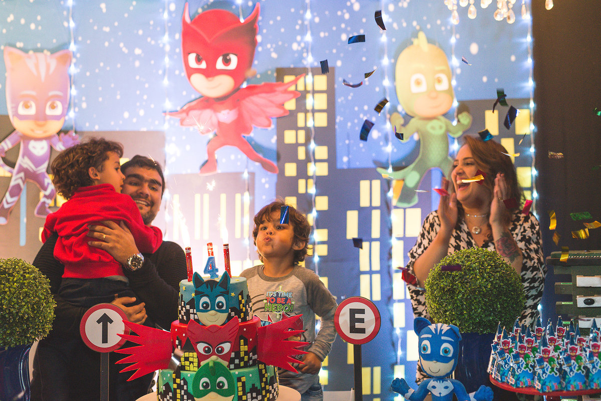 aniversário 4 anos Nathan