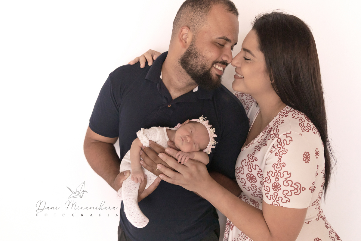 Depois de longos 9 meses, ela chegou para trazer mais felicidade à família