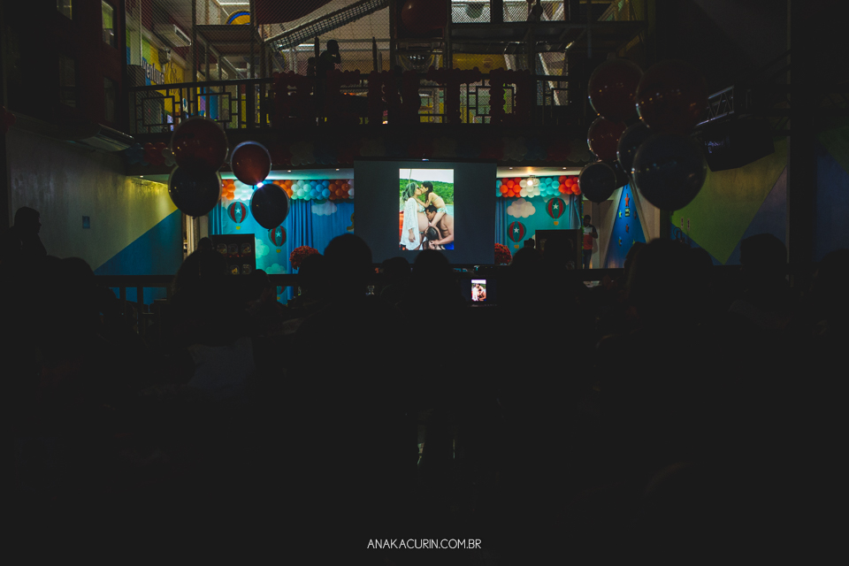 Festa de 1 ano do Bento, com o tema Aviador, fotografada por Ana Kacurin, no Rio de Janeiro