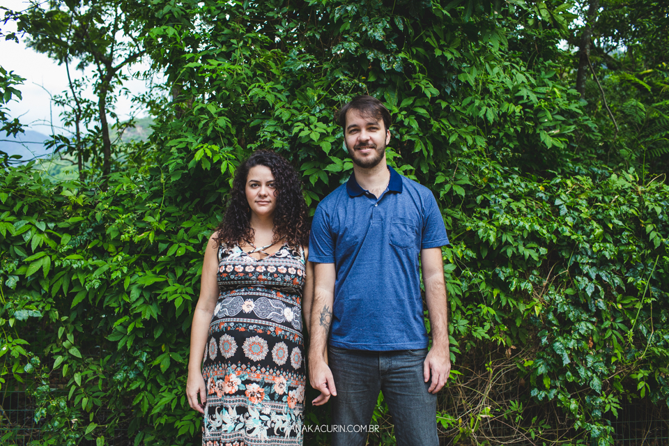 Ensaio de gestante da Roberta Ortiz realizado na Reserva Florestal do Grajaú, no Rio de Janeiro por Ana Kacurin