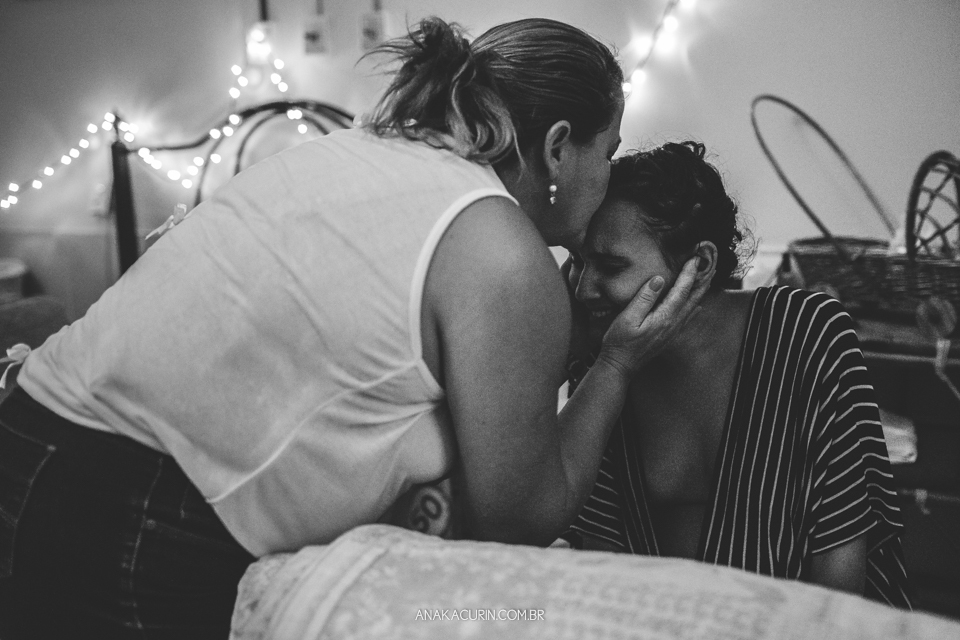 Parto natural do Bento que aconteceu na Casa de Parto David Capistrano em Realengo, Rio de Janeiro, fotografado por Ana Kacurin