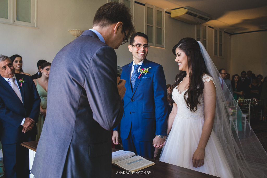 Cerimônia de casamento adventista de Larissa e Daniel no Solar Real em Santa Teresa