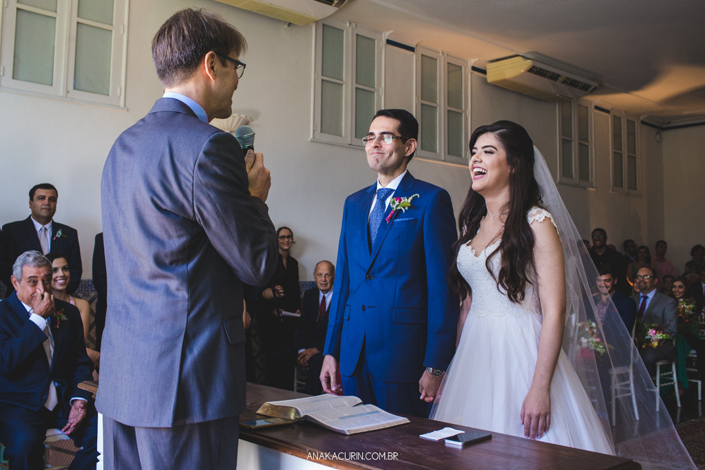 Cerimônia de casamento adventista de Larissa e Daniel no Solar Real em Santa Teresa