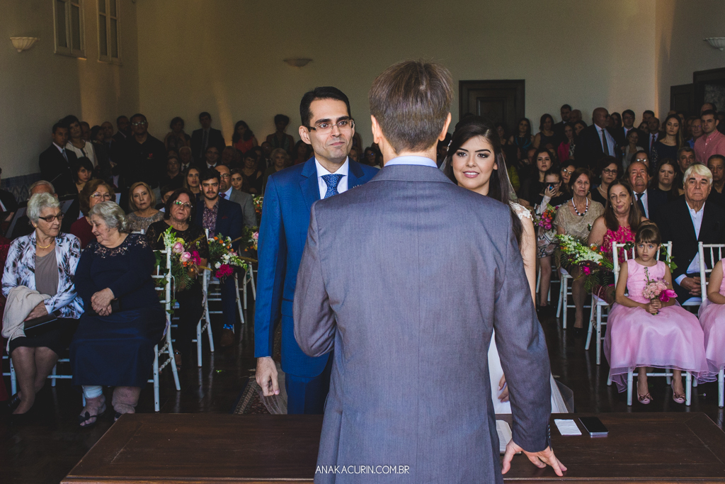 Cerimônia de casamento adventista de Larissa e Daniel no Solar Real em Santa Teresa