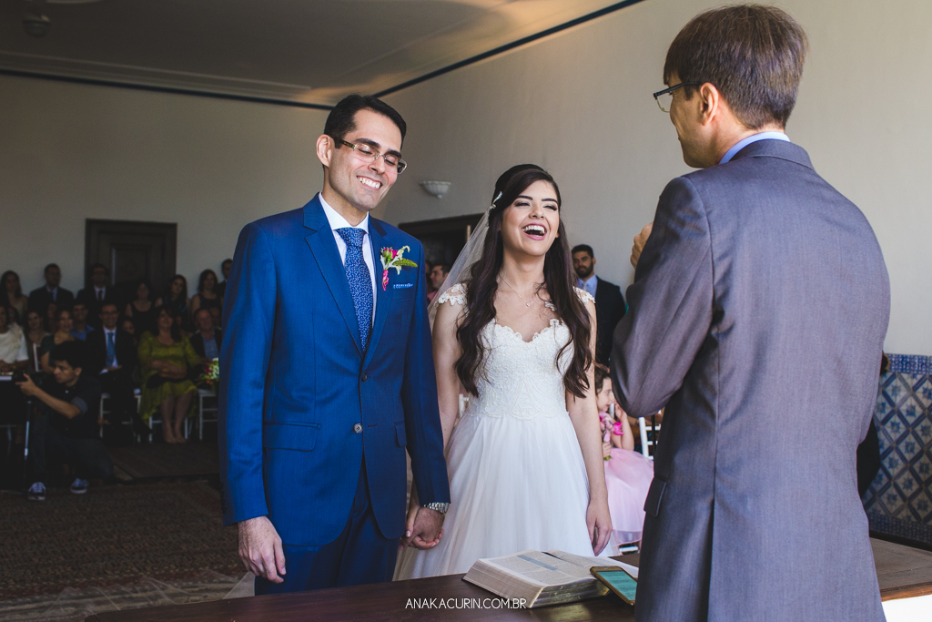 Cerimônia de casamento adventista de Larissa e Daniel no Solar Real em Santa Teresa