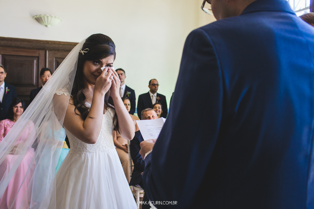 Cerimônia de casamento adventista de Larissa e Daniel no Solar Real em Santa Teresa