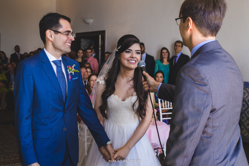 Cerimônia de casamento adventista de Larissa e Daniel no Solar Real em Santa Teresa