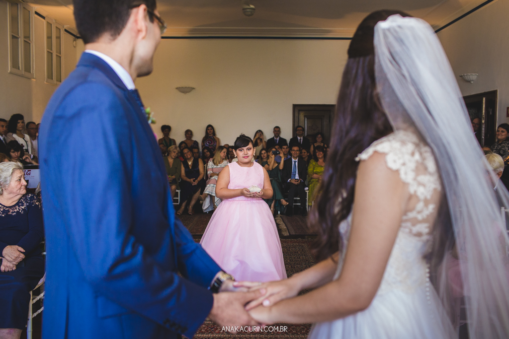 Cerimônia de casamento adventista de Larissa e Daniel no Solar Real em Santa Teresa
