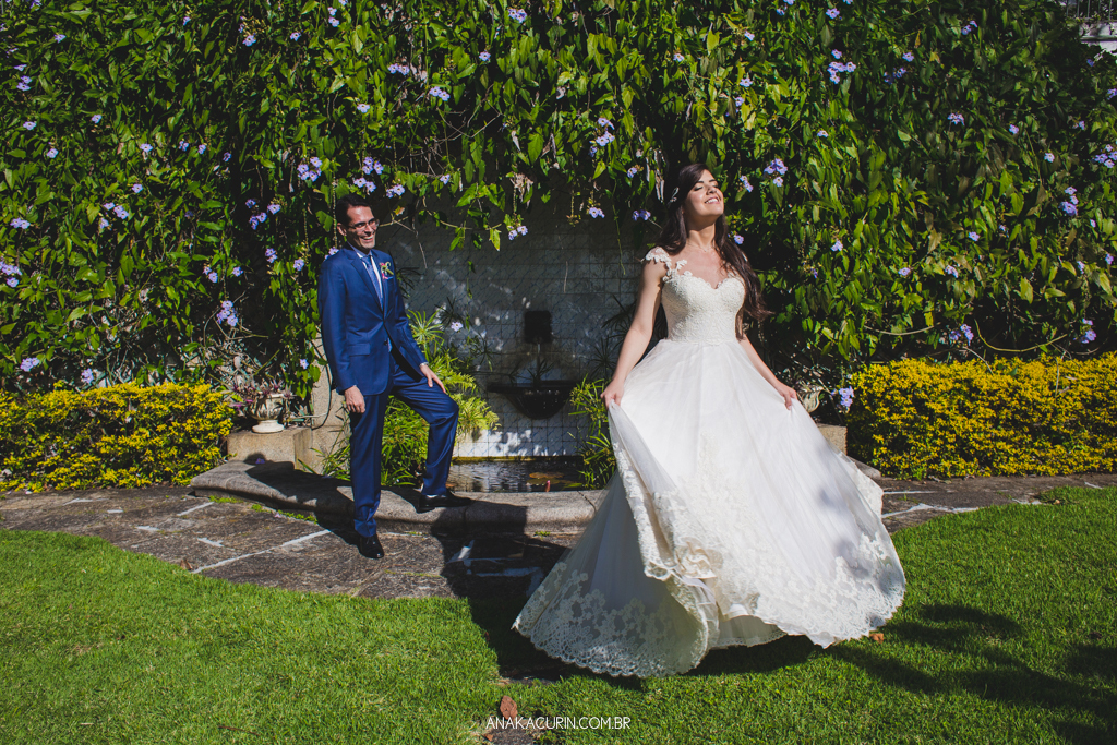 Retratos de casamento de Larissa e Daniel no Solar Real em Santa Teresa