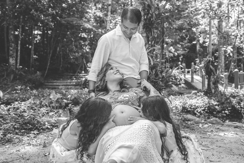 Ensaio de gestante fotografado no Rio de Janeiro