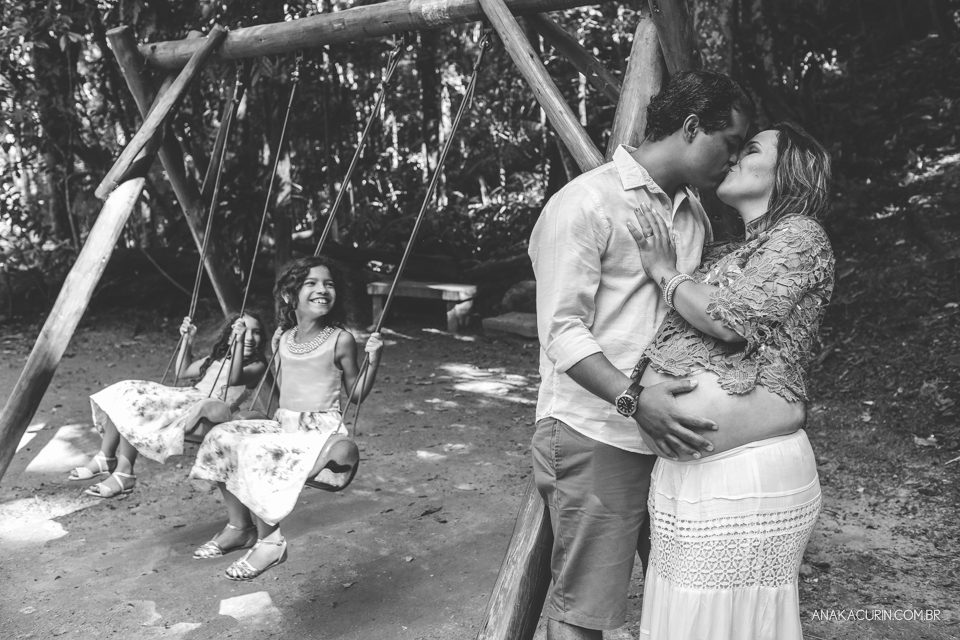 Ensaio de gestante fotografado no Rio de Janeiro