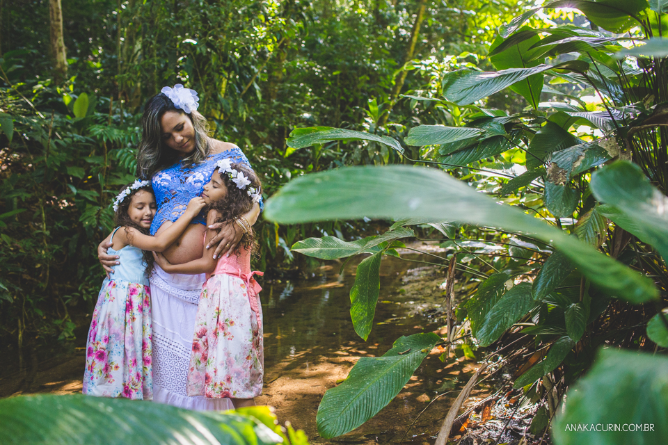 Ensaio de gestante fotografado no Rio de Janeiro