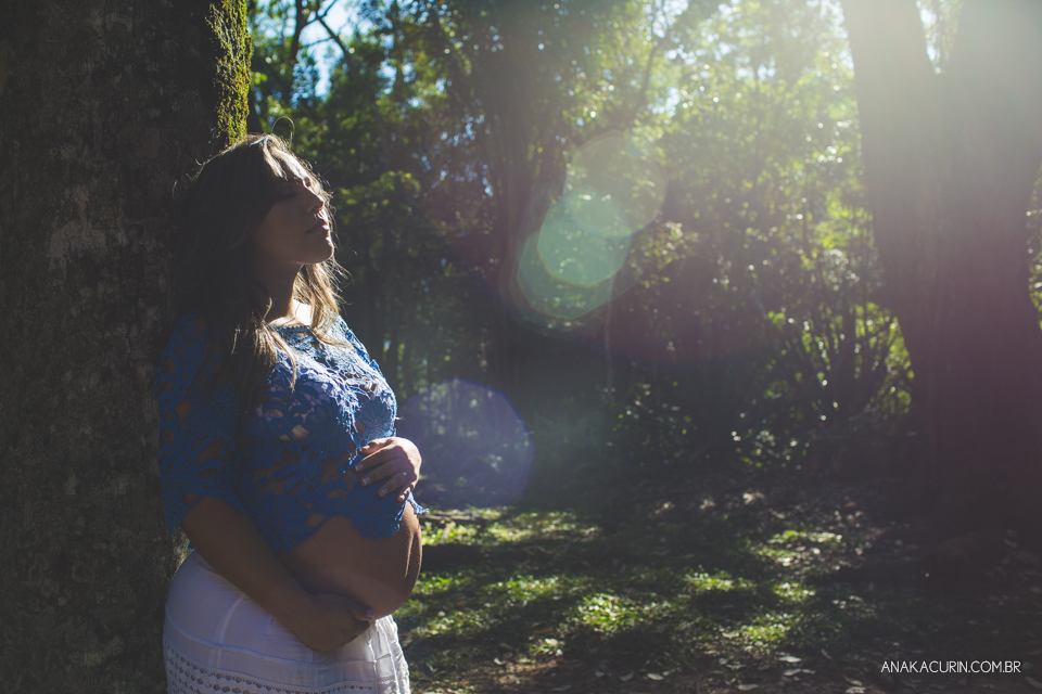 Ensaio de gestante fotografado no Rio de Janeiro