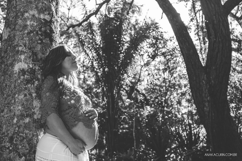 Ensaio de gestante fotografado no Rio de Janeiro