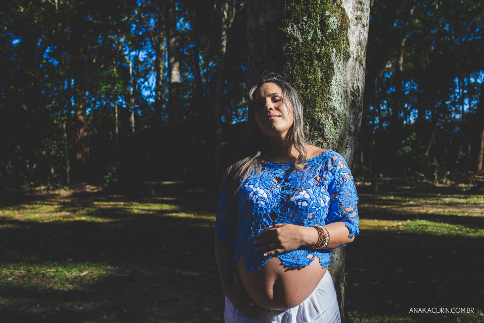 Ensaio de gestante fotografado no Rio de Janeiro