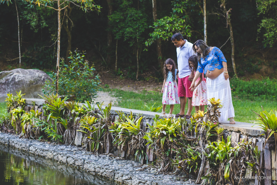 Ensaio de gestante fotografado no Rio de Janeiro