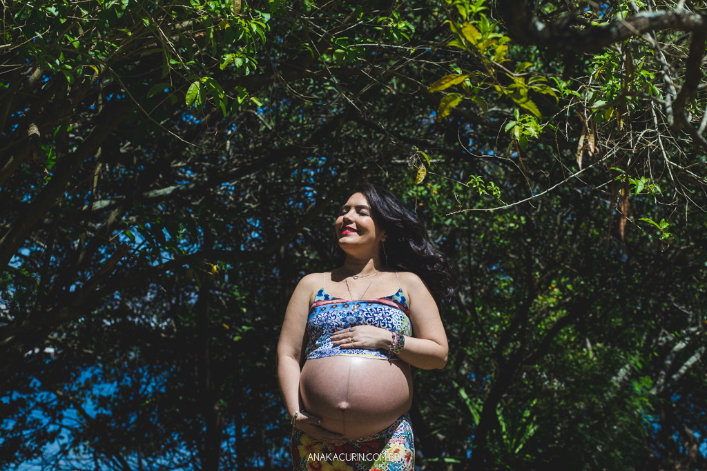 Ensaio gestante Flávia e Fábio na Lagoa Rodrigo de Freitas com Simba cachorro