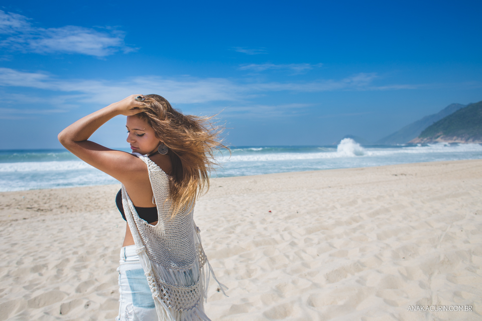 Ensaio fotográfico no estilo lifestyle de Giulia, uma menina de 15 anos, no Rio de Janeiro