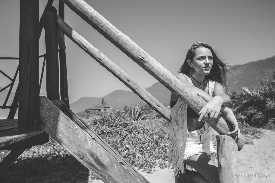 Ensaio fotográfico no estilo lifestyle de Giulia, uma menina de 15 anos, no Rio de Janeiro