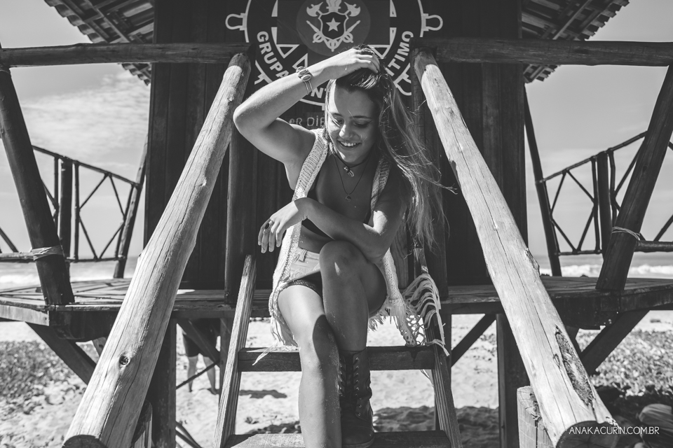 Ensaio fotográfico no estilo lifestyle de Giulia, uma menina de 15 anos, no Rio de Janeiro