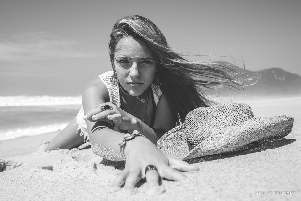 Ensaio fotográfico no estilo lifestyle de Giulia, uma menina de 15 anos, no Rio de Janeiro