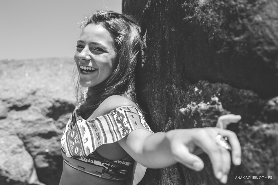 Ensaio fotográfico no estilo lifestyle de Giulia, uma menina de 15 anos, no Rio de Janeiro