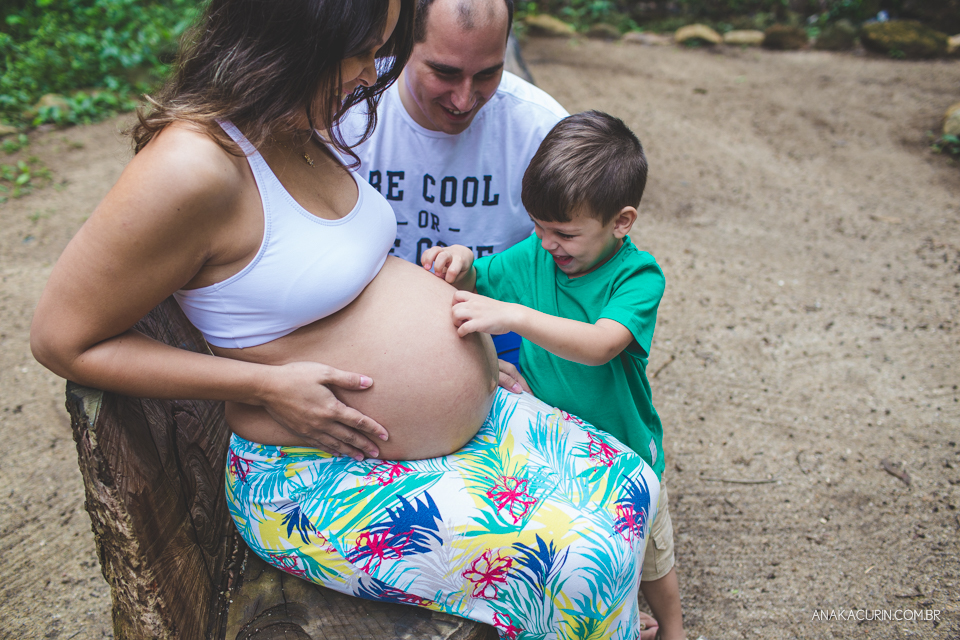 ensaio, gestante, gestação, book, grávida, família, floresta da tijuca, ensaio externo, ensaio fotográfico, irmão mais velho