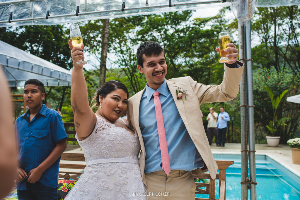 Festa  bombante do casamento da blogueira Mariana Rodrigues do blog sobre gordofobia Aquela Mari e Diego Neves