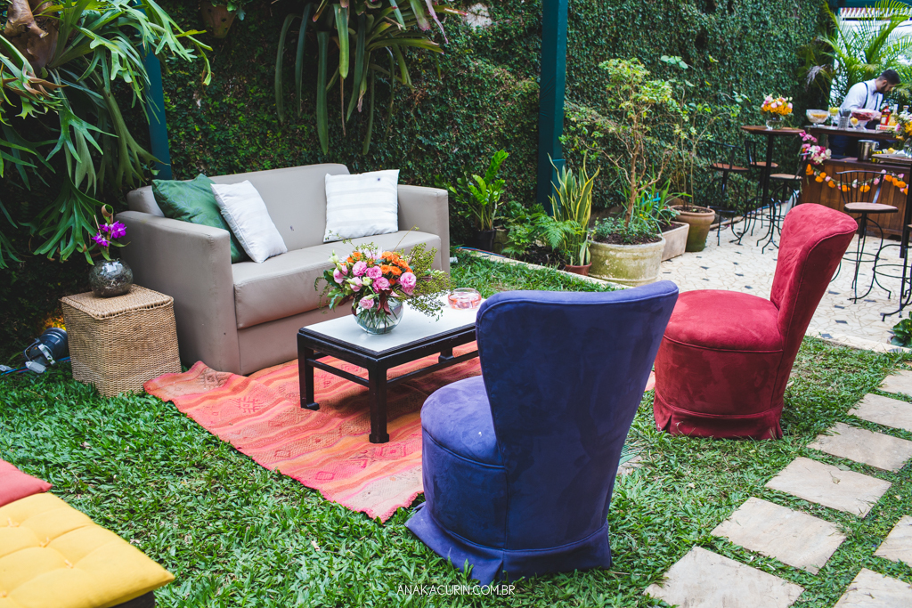 Casamento diurno Judaico homoafetivo de Bia e Léa no Horto, Rio de Janeiro, RJ.