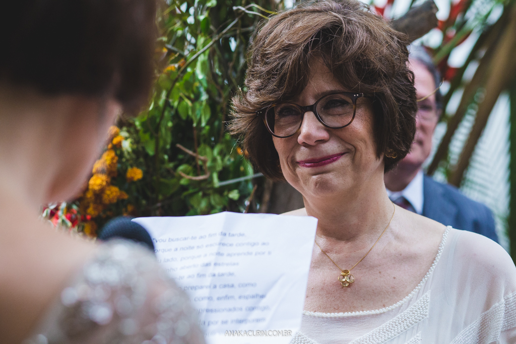 Casamento diurno Judaico homoafetivo de Bia e Léa no Horto, Rio de Janeiro, RJ.
