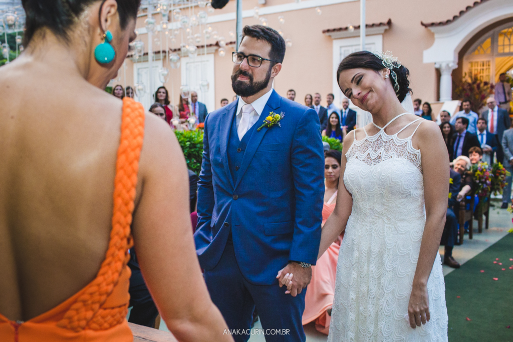Casamento da Manu e do Bruno no Espaço 1 no Alto da Boavista no Rio de Janeiro, fotografado por Ana Kacurin
