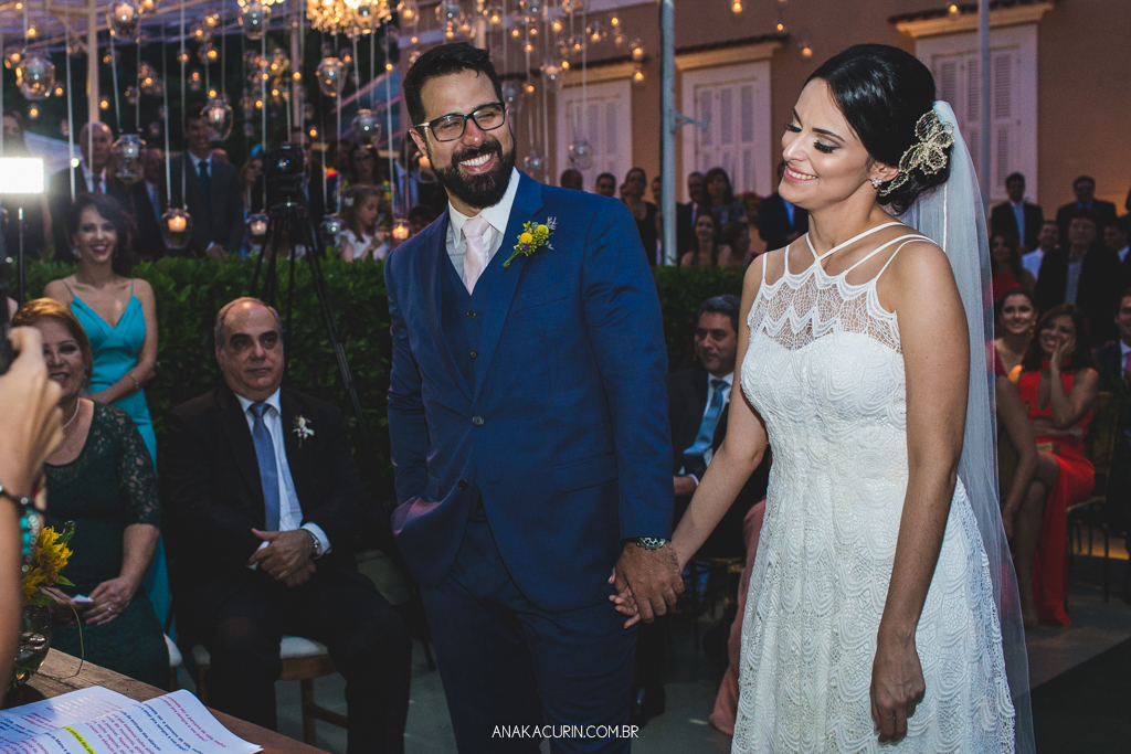 Casamento da Manu e do Bruno no Espaço 1 no Alto da Boavista no Rio de Janeiro, fotografado por Ana Kacurin