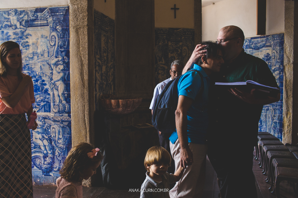 Batizado da Gabi, que aconteceu na igraja Nossa Senhora do Outeiro da Glória, no Rio de Janeiro.