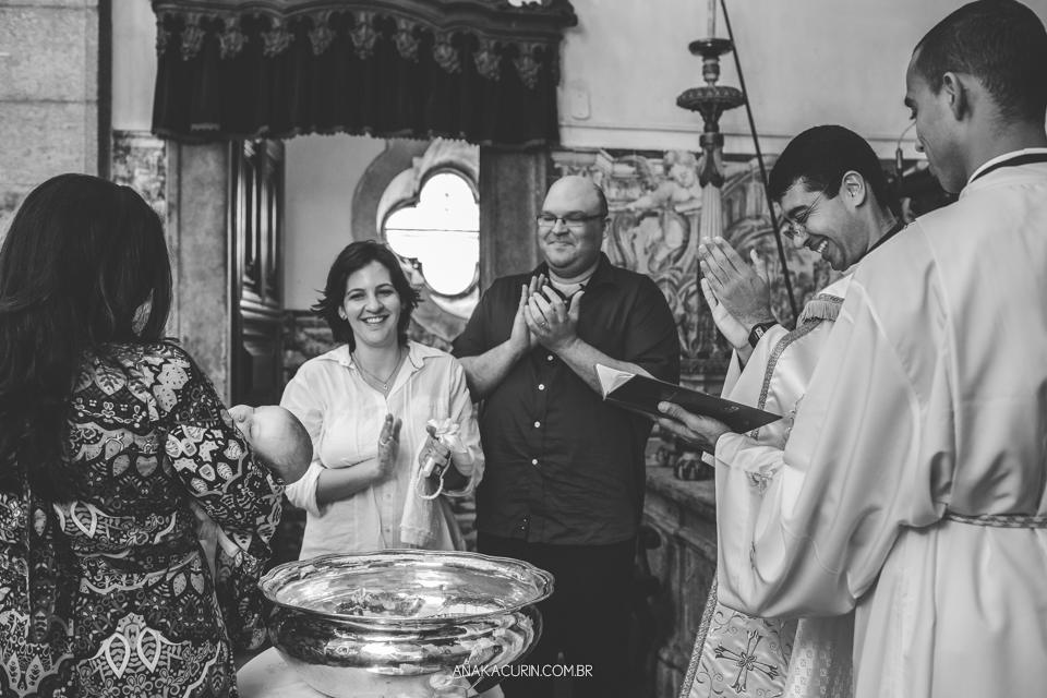Batizado da Gabi, que aconteceu na igraja Nossa Senhora do Outeiro da Glória, no Rio de Janeiro.