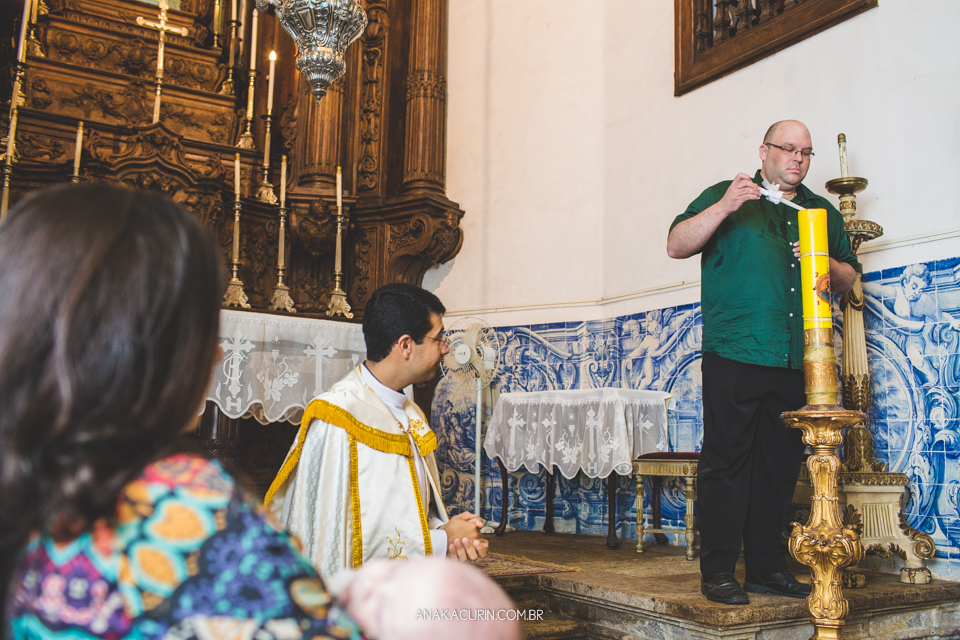 Batizado da Gabi, que aconteceu na igraja Nossa Senhora do Outeiro da Glória, no Rio de Janeiro.