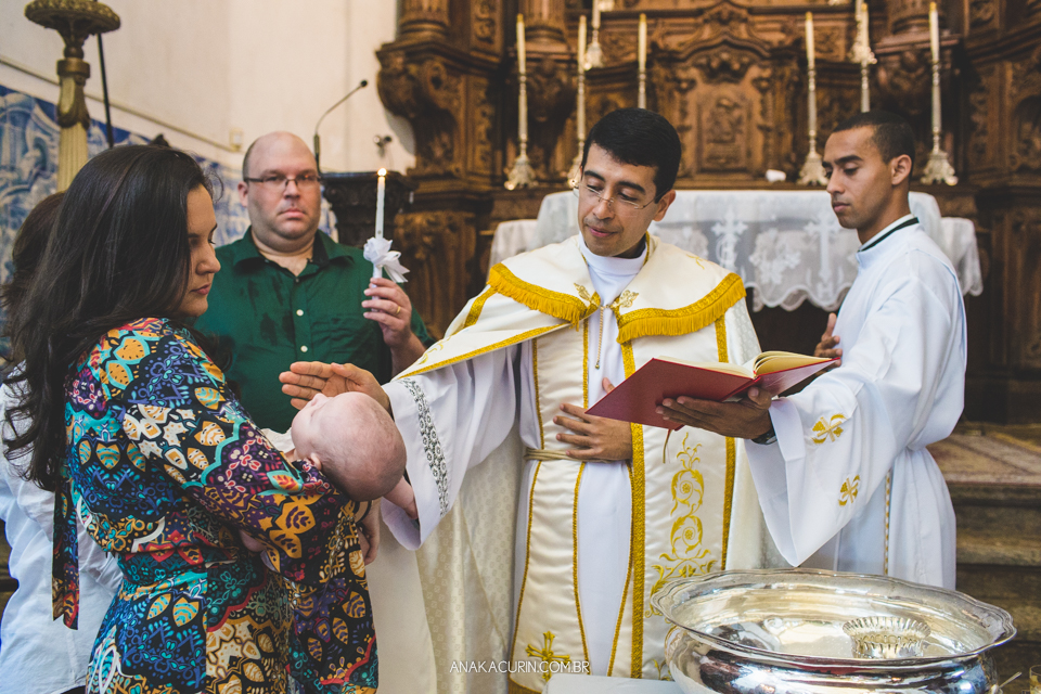 Batizado da Gabi, que aconteceu na igraja Nossa Senhora do Outeiro da Glória, no Rio de Janeiro.