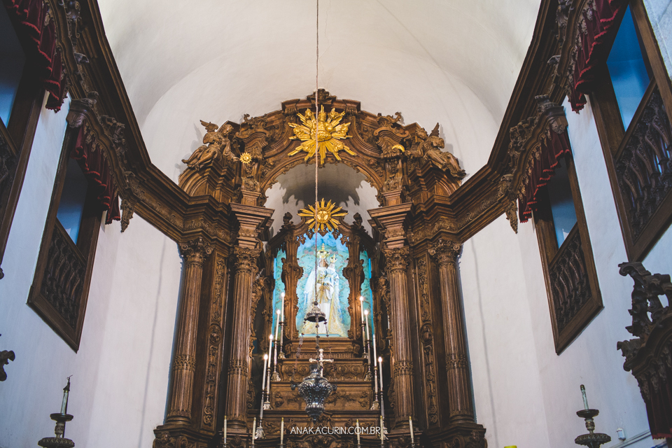 Batizado da Gabi, que aconteceu na igraja Nossa Senhora do Outeiro da Glória, no Rio de Janeiro.