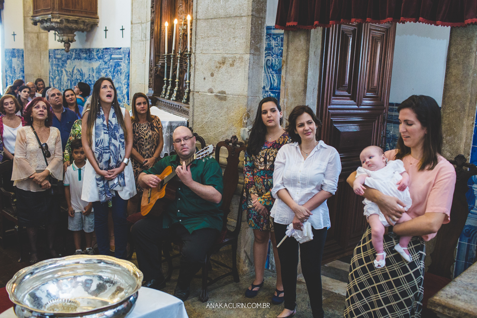 Batizado da Gabi, que aconteceu na igraja Nossa Senhora do Outeiro da Glória, no Rio de Janeiro.