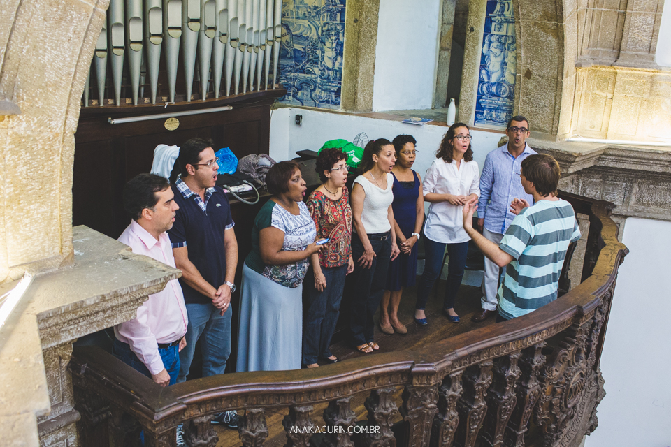 Batizado da Gabi, que aconteceu na igraja Nossa Senhora do Outeiro da Glória, no Rio de Janeiro.