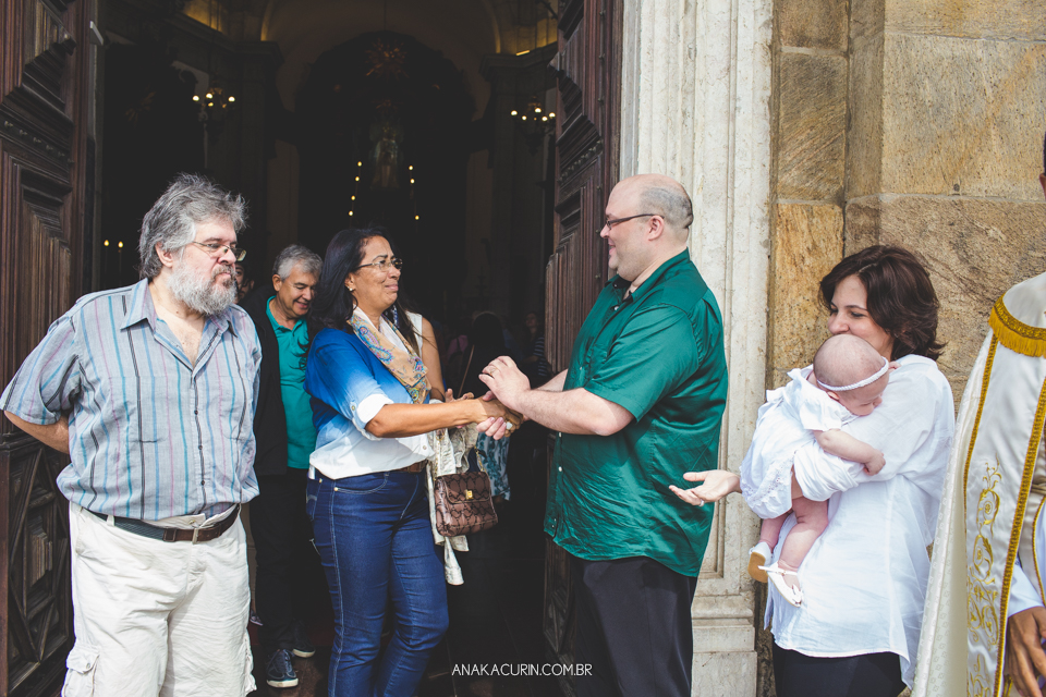 Batizado da Gabi, que aconteceu na igraja Nossa Senhora do Outeiro da Glória, no Rio de Janeiro.