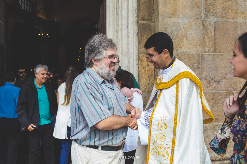 Batizado da Gabi, que aconteceu na igraja Nossa Senhora do Outeiro da Glória, no Rio de Janeiro.