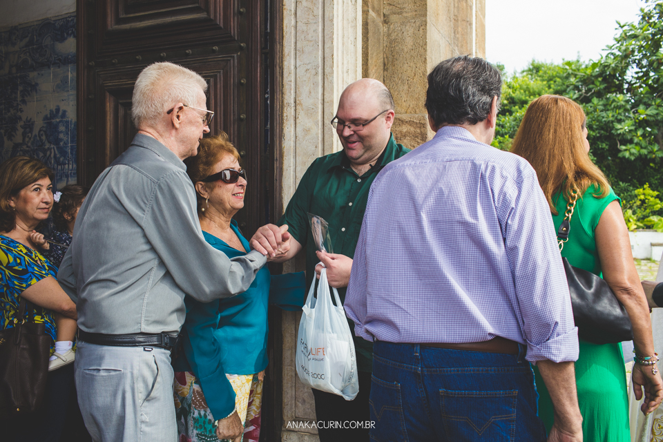 Batizado da Gabi, que aconteceu na igraja Nossa Senhora do Outeiro da Glória, no Rio de Janeiro.