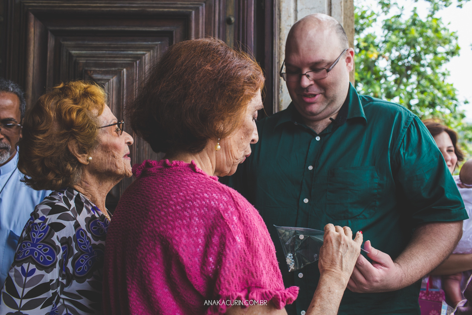 Batizado da Gabi, que aconteceu na igraja Nossa Senhora do Outeiro da Glória, no Rio de Janeiro.