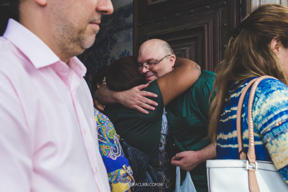 Batizado da Gabi, que aconteceu na igraja Nossa Senhora do Outeiro da Glória, no Rio de Janeiro.
