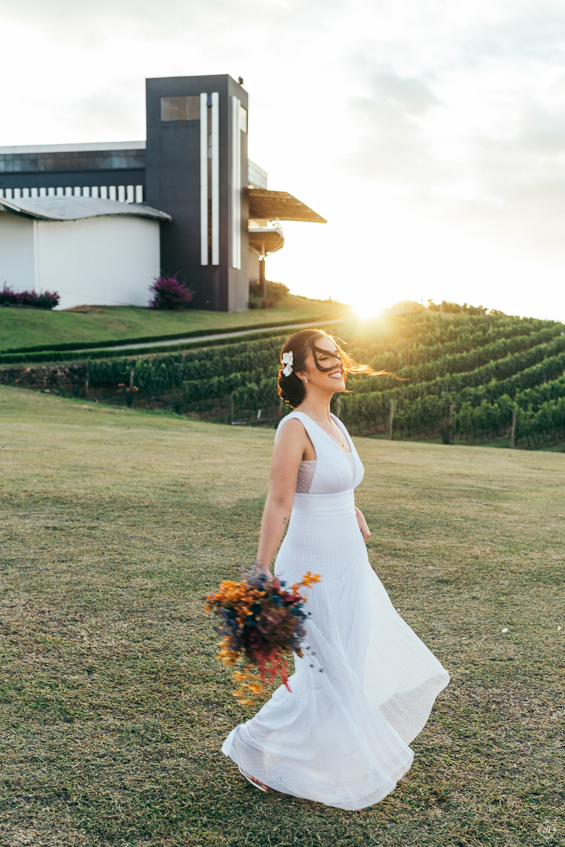 casamento na vinícola Luiz Argenta daniela radavelli fotografia casamento ao ar livre cerimonia externa de casamento casando na vinícola 