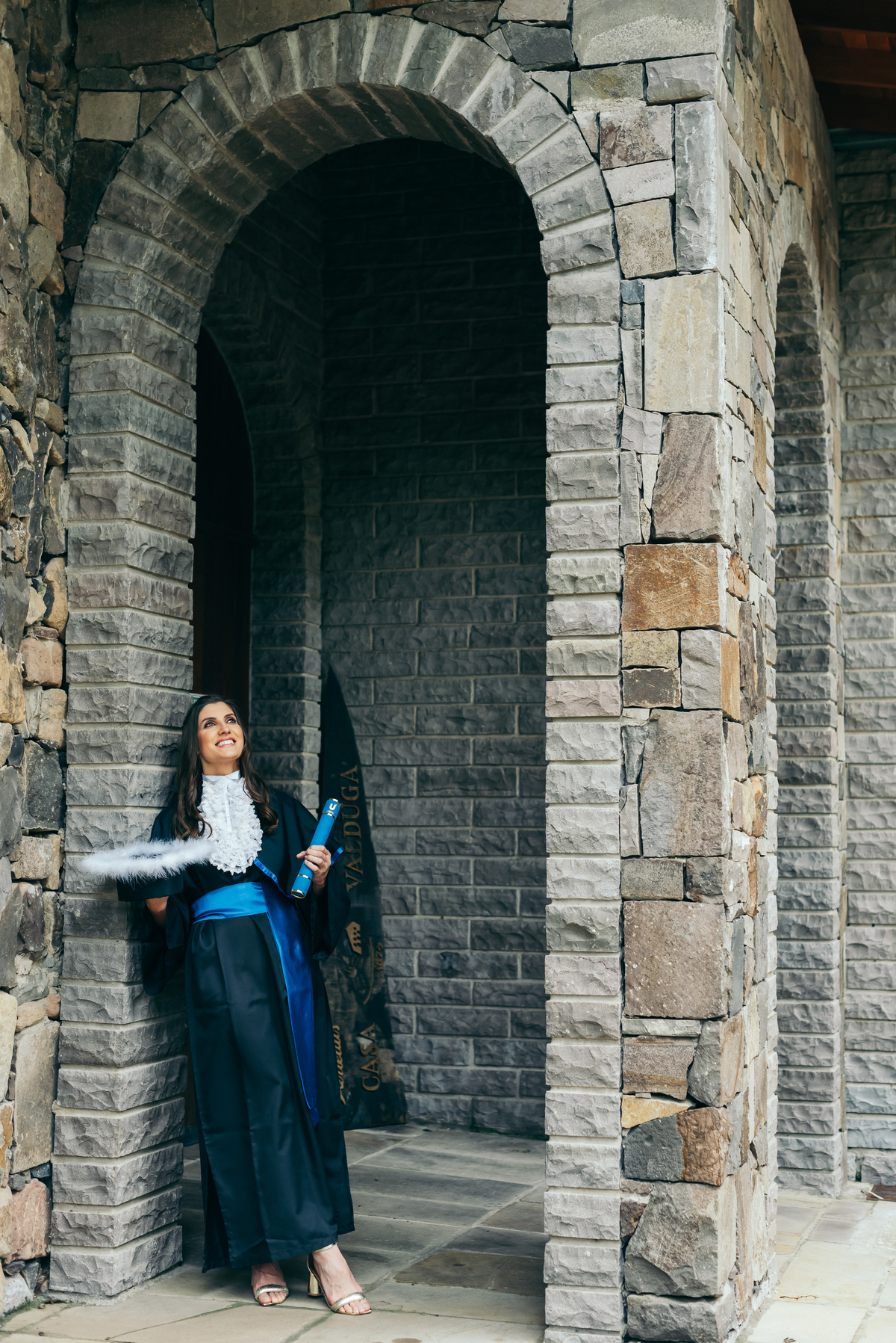 ensaio formatura daniela radavelli fotografia fotos de toga fotos de formatura casa valduga vale dos vinhedos ensaio com cachorro doglovers