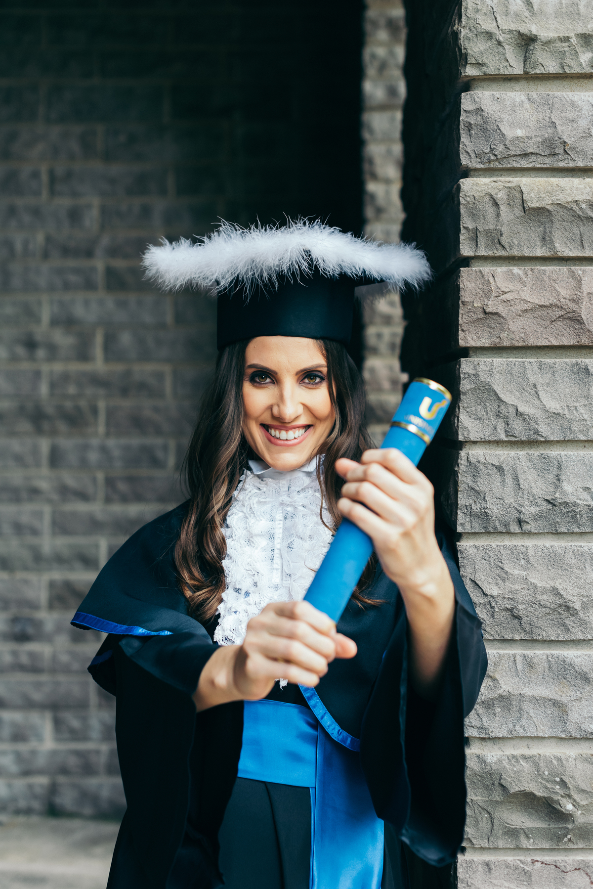 ensaio formatura daniela radavelli fotografia fotos de toga fotos de formatura casa valduga vale dos vinhedos ensaio com cachorro doglovers