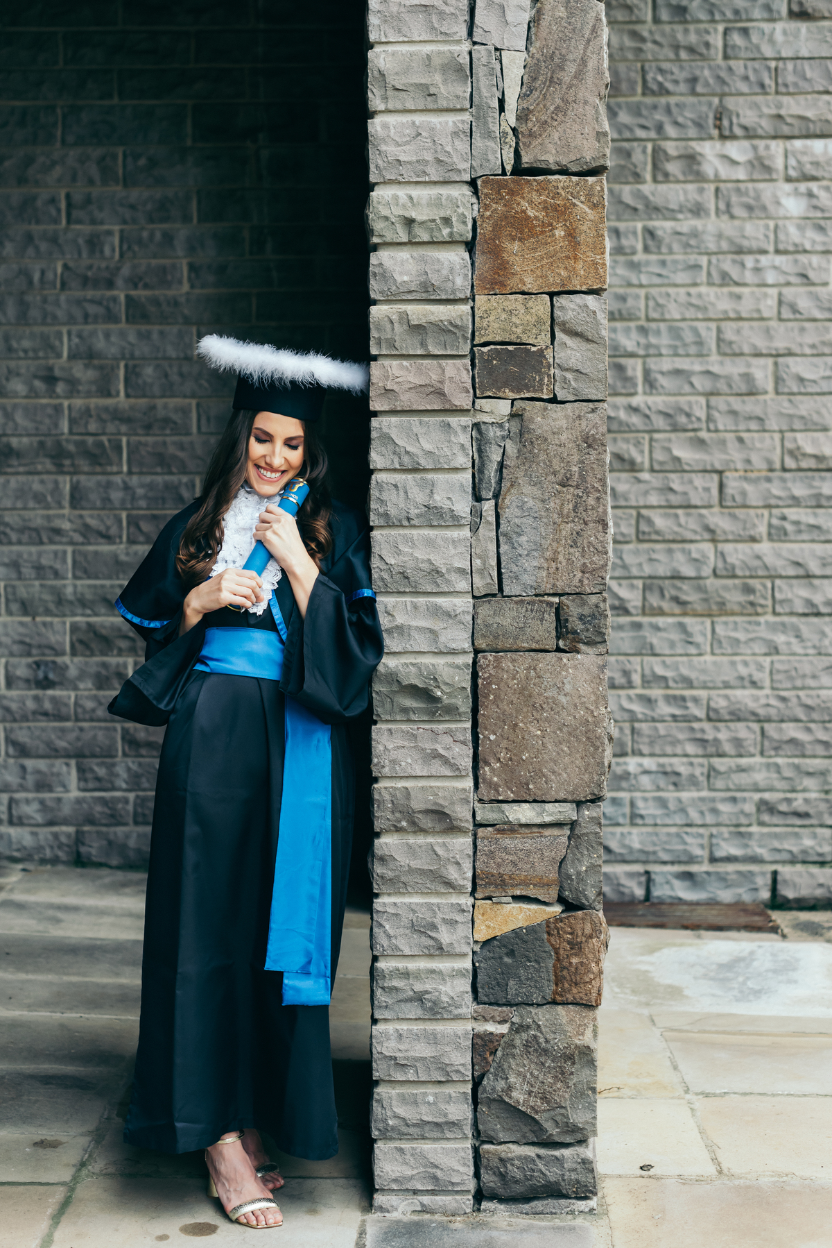 ensaio formatura daniela radavelli fotografia fotos de toga fotos de formatura casa valduga vale dos vinhedos ensaio com cachorro doglovers
