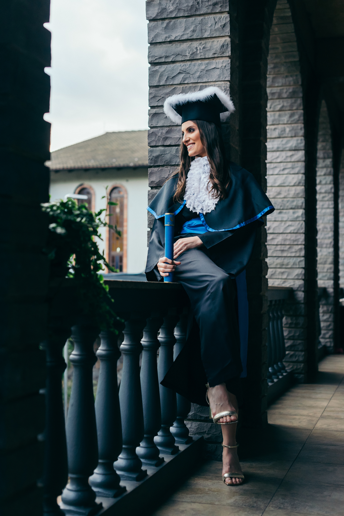 ensaio formatura daniela radavelli fotografia fotos de toga fotos de formatura casa valduga vale dos vinhedos ensaio com cachorro doglovers