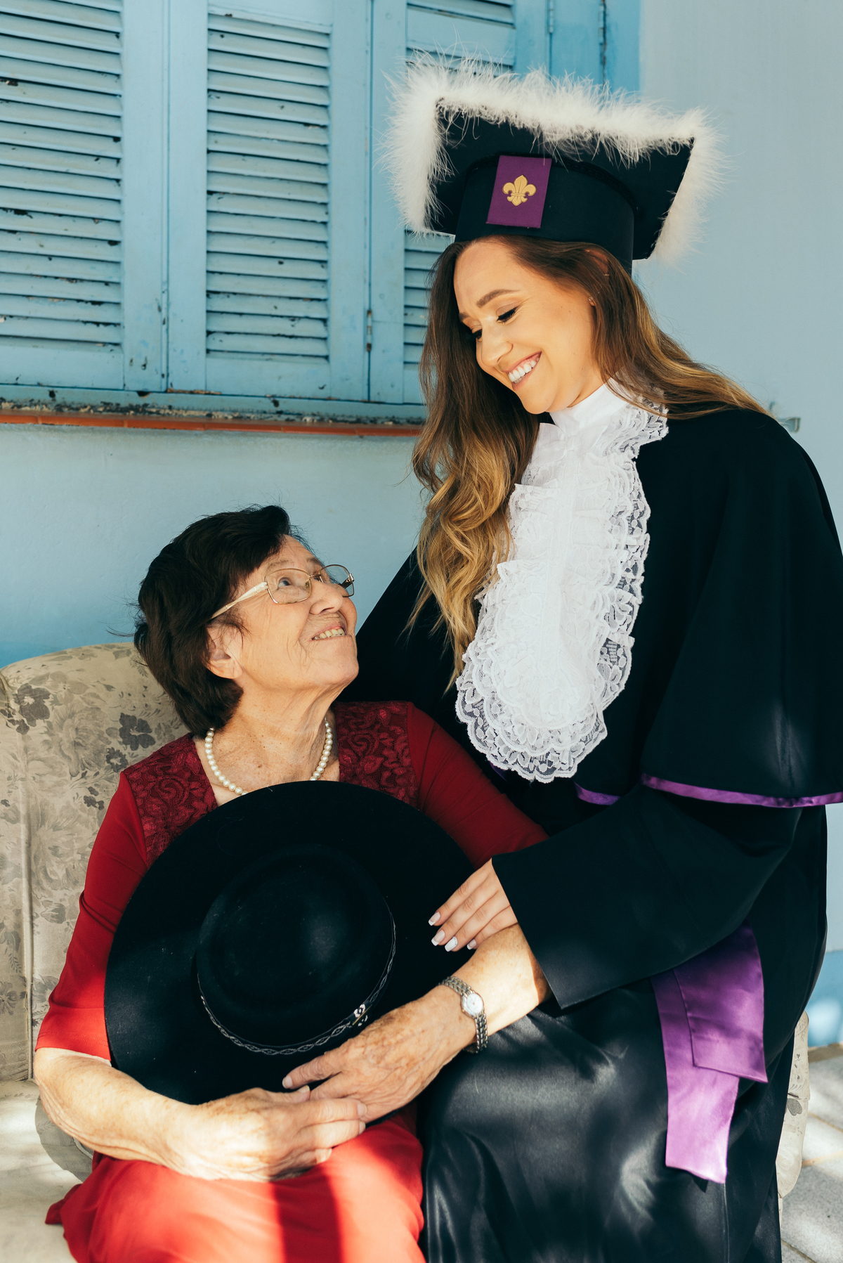 ensaio formatura daniela radavelli fotografia fotos de toga fotos de formatura ensaio com família